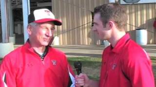 Wreck 'Em TV - Tuberville Throws First Pitch - Feb. 19, 2010