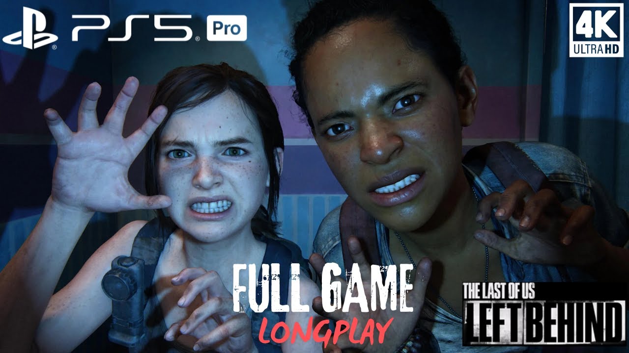 The Last of Us Part 1 Left Behind (4K 60FPS)| FULL GAME | PS5 PRO ...
