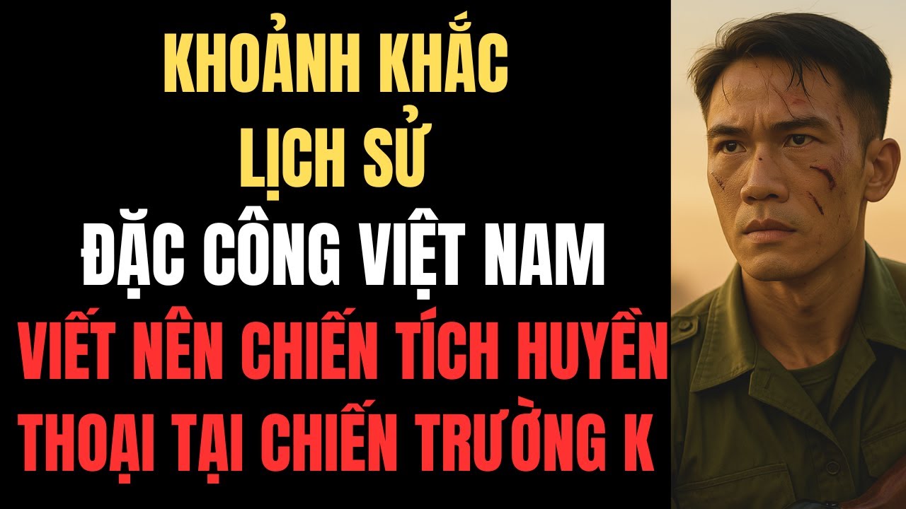 Khoảnh Khắc Lịch Sử : Đặc Công Việt Viết Nên Chiến Tích Huyền Thoại Tại Chiến Trường K !