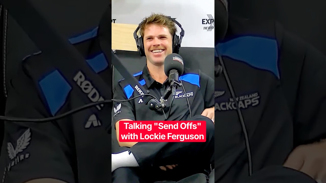 Talking "Send Offs" with Lockie Ferguson