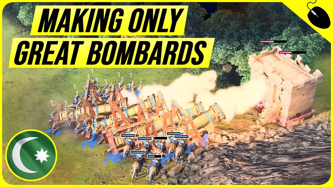The Hardest Ottoman Challenge Great Bombards ONLY?! YouTube