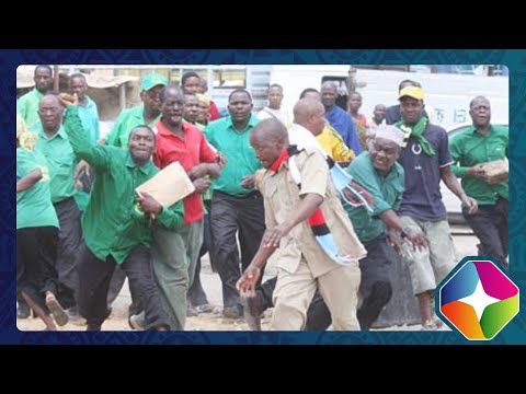 SARAKASI ZA UDIWANI KUELEKEA UCHAGUZI MKUU 2025 WAJUMBE WATIA NIA WAPIGANA MAWE