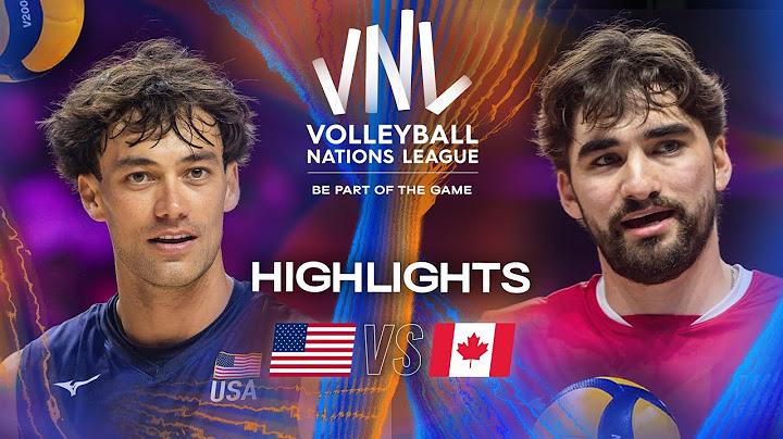Canada 🇨🇦 vs. USA 🇺🇸 - Highlights | Week 2 | Men's VNL 2025
