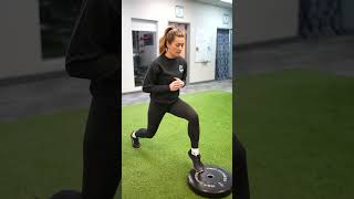 Front Foot Elevated Isometric Split Squat Heel Raise