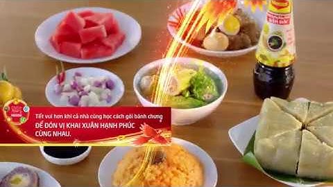 Tết vui hơn khi cùng học gói bánh chưng | Vị Tết Nestlé - Vị Khai Xuân Hạnh Phúc