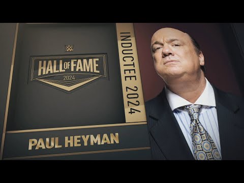 Paul Heyman - WWE Hall of Fame Class of 2024