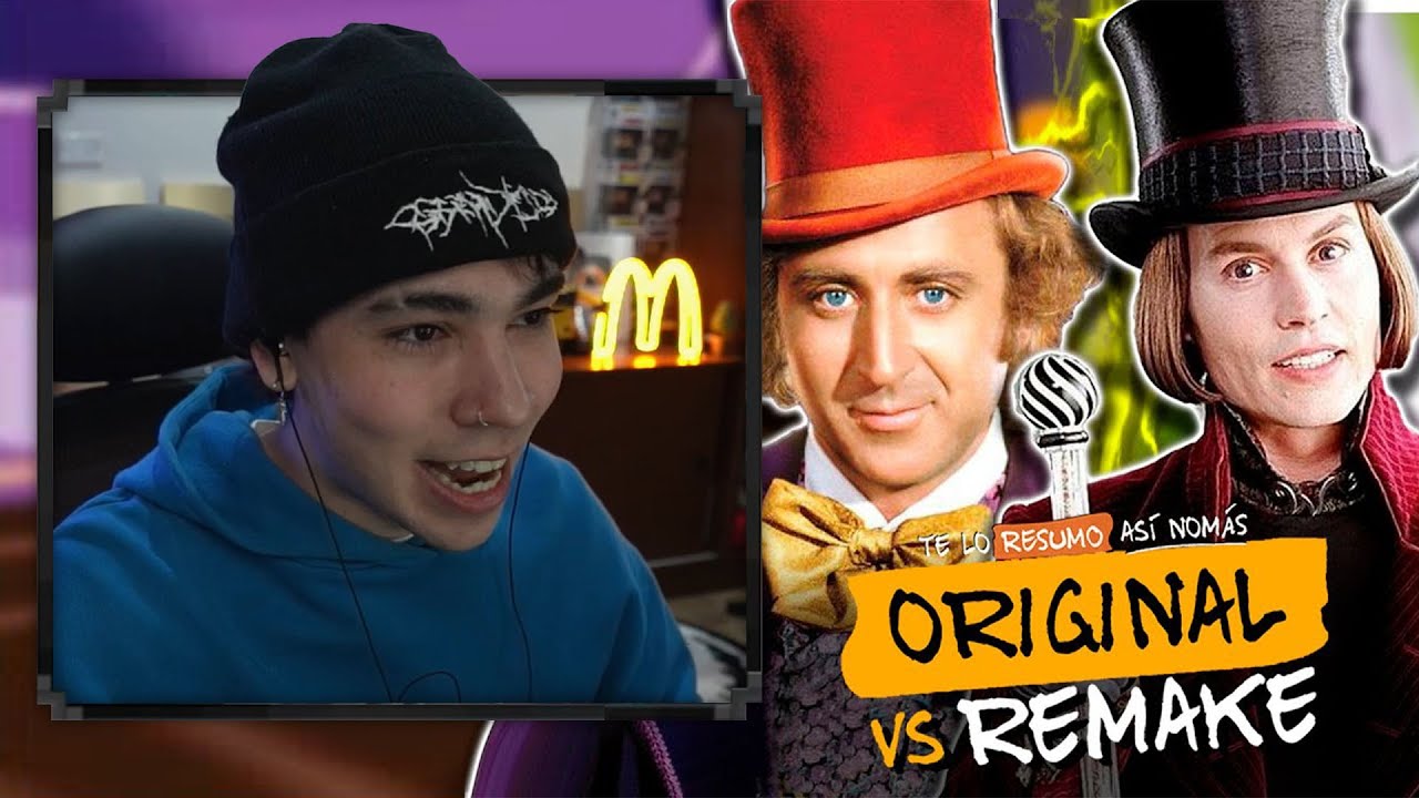 SPREEN REACCIONA a WILLY WONKA - ORIGINAL vs REMAKE