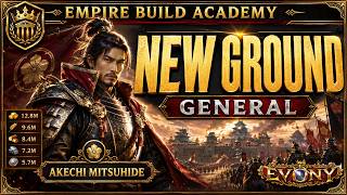 NEW BEST GROUND GENERAL? Akechi Mitsuhide Breakdown Evony Update 5.24.0
