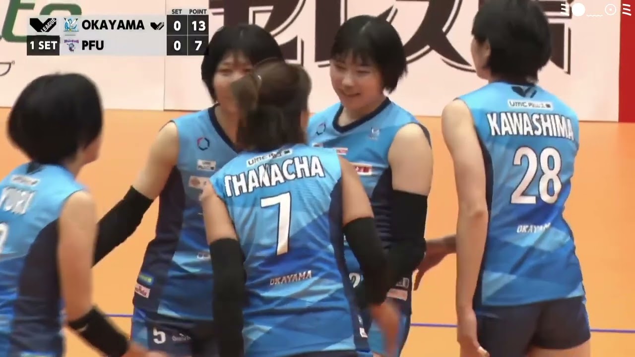 [ Full Match ] โมเม ธนัชชา｜Okayama Seagulls VS PFU BlueCats｜19/11/2022-23｜🏐V.LEAGUE🇯🇵