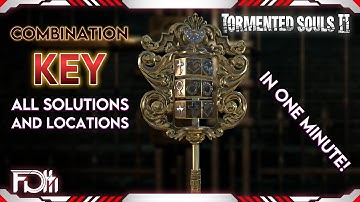 COMBINATION KEY - All Solutions & Locations | Tormented Souls II