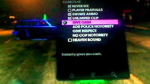 Saints Row The Third: Cheat Codes