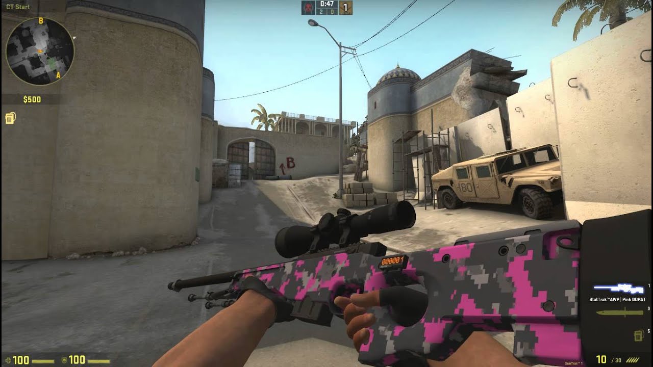 CS:GO AWP Pink DDPAT