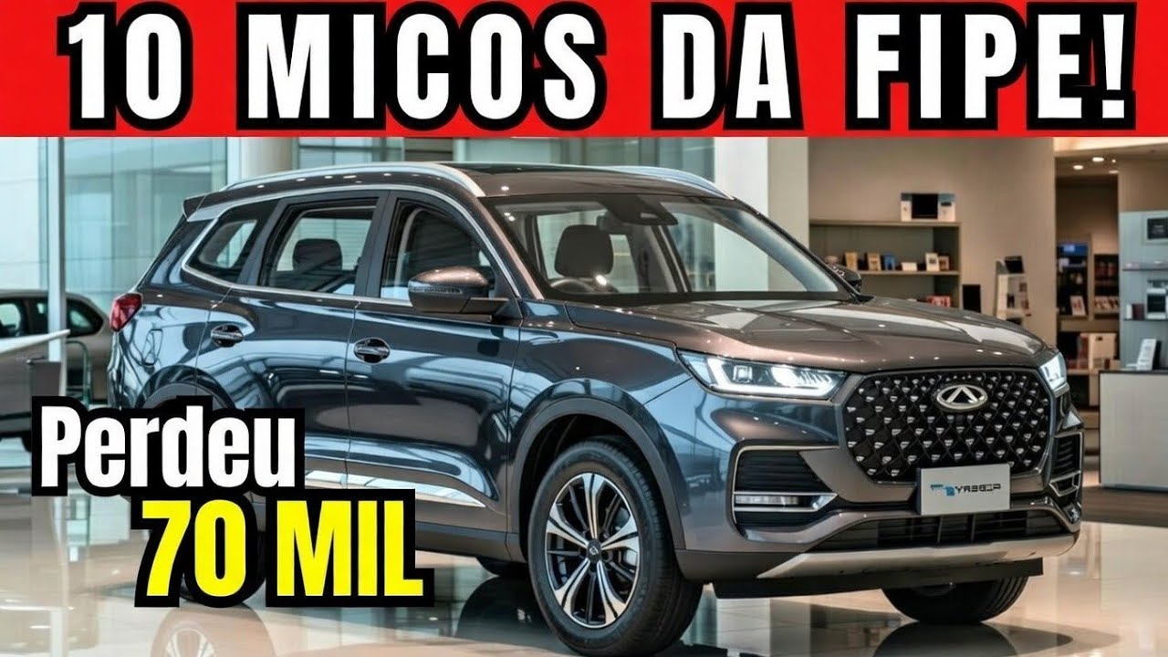 ❌ DERRETERAM Na FIPE: 10 CARROS QUE FALIRAM OS DONOS O Maior Mico Do MERCADO 😱
