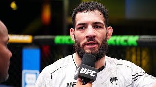Nassourdine Imavov Octagon Interview | UFC Vegas 85