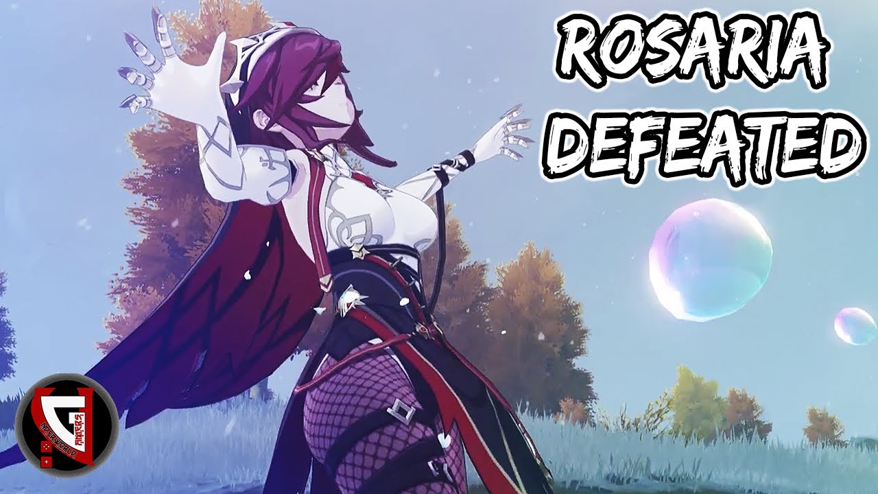 Genshin Impact Rosaria Death Scenes [Japanese Voice]