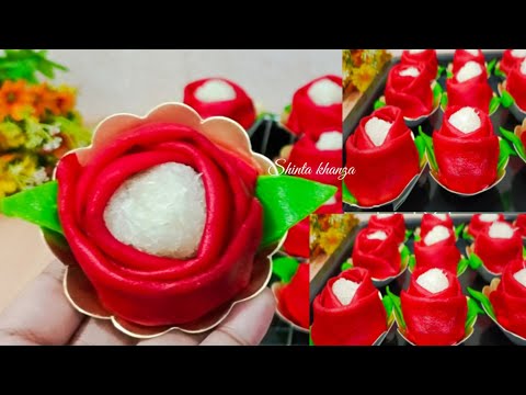 Bahan Makanan Sajian di hari kemerdekaan❗ Resep kue dadar gulung bunga mawar merah putih anti gagal Yang Enak