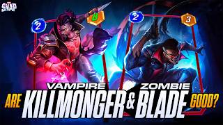 An HONEST REVIEW of VAMPIRE KILLMONGER & ZOMBIE BLADE | Marvel Snap
