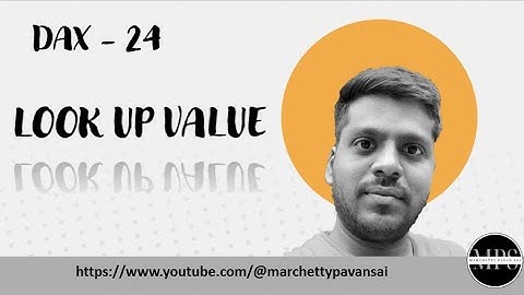 DAX | POWER BI | FILTER | LOOKUPVALUE Function