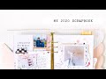 SCRAPBOOK FLIP THROUGH | 2020 Scrapbook