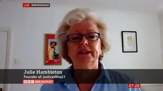 Julie Hambleton 1974 Birmingham Pub Bombings BBC Breakfast 22/08/2023