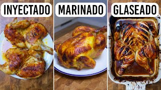 Cómo mejorar tu pollo asado (tres recetas infalibles)