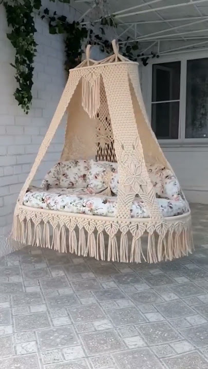 Macrame Swing Chair | Hammock Swing Chair #swingchair #macrametutorial