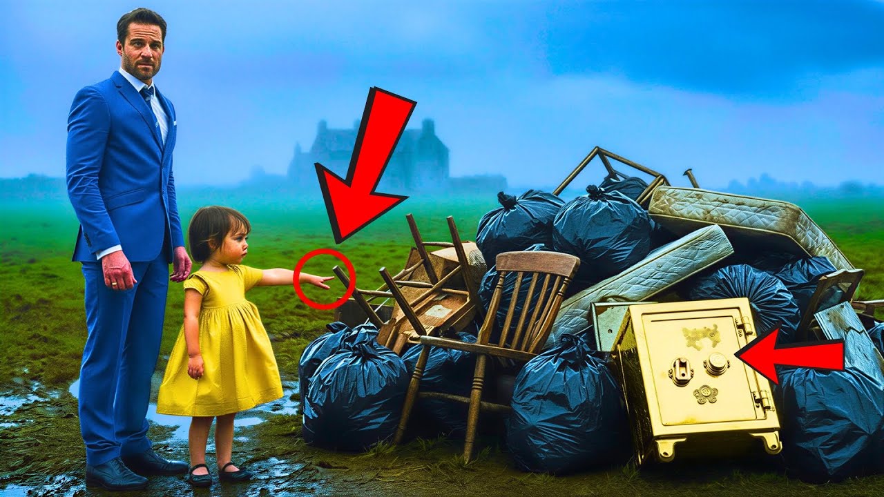 “DORMO LÌ DENTRO” DISSE BAMBINA A MILIONARIO, MA C’ERA UNA CASSAFORTE E QUANDO LA APRONO…