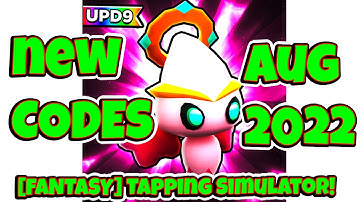 2022 ALL SECRET CODES Roblox [FANTASY] 🐾 Tapping Simulator!, NEW CODES, ALL WORKING CODES