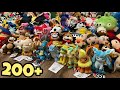 My huge 200 nonfnaf plush collection  mario  sonic  pokmon  poppy playtime  bendy  more