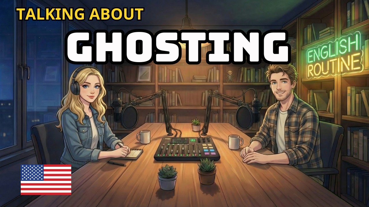 Talking About Ghosting in English | Easy English Conversation Practice for Beginners