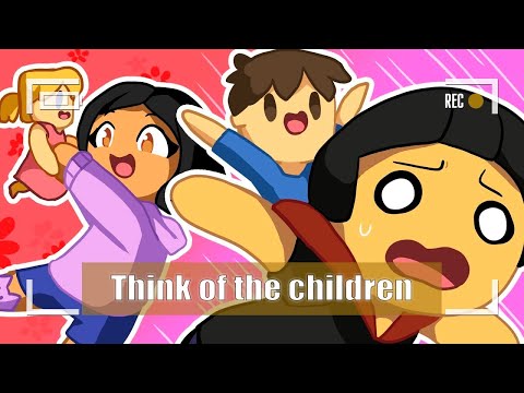 Спасаем детей - суицидников! Прохождение Think of the children