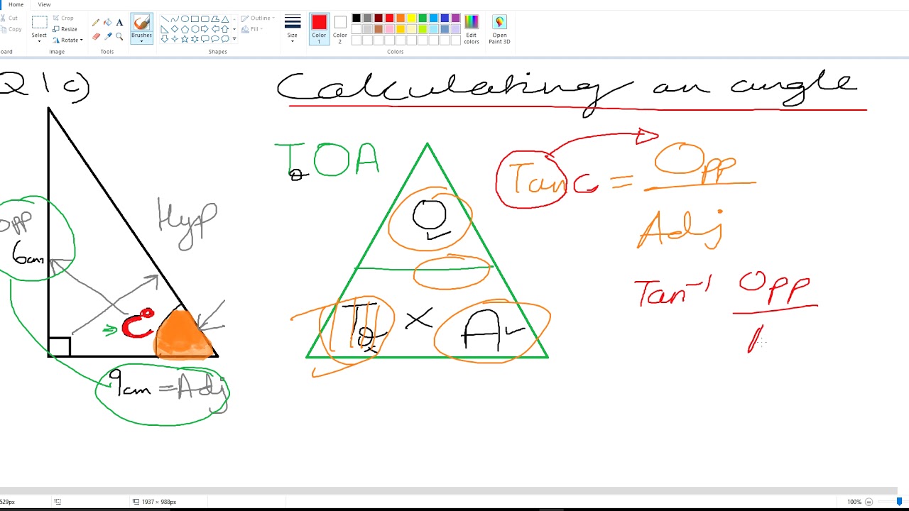 Trig calc Angles vid - YouTube