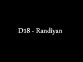 D18 Randiyan Song for bitches Mp3 Song