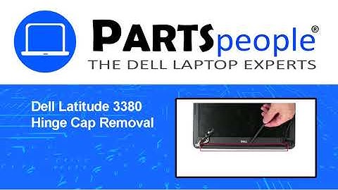 Dell Latitude 3380 (P12S001) Hinge Cap How-To Video Tutorial