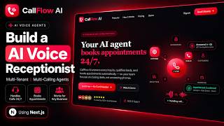 Build a Multi-Tenant AI Voice Receptionist SaaS | AI Calling Agent + Appointment Booking with NextJs