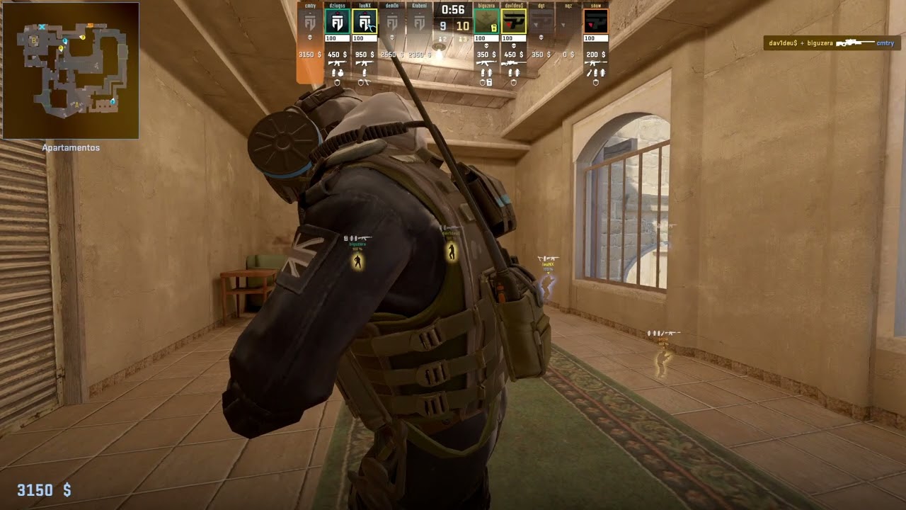 cmtry | 14-6 | CT Awper on Mirage (1,41) vs paiN @ CS Asia Championships 2025