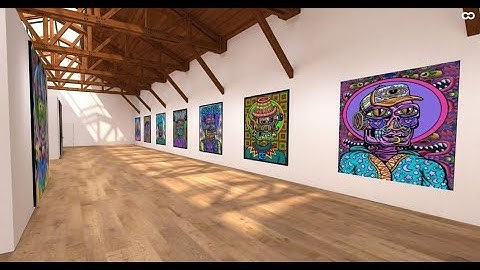 Virtual Gallery Tutorial Video Using Oncyber