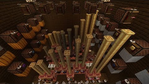 Minecraft Create pipe organ gen-4 manual version