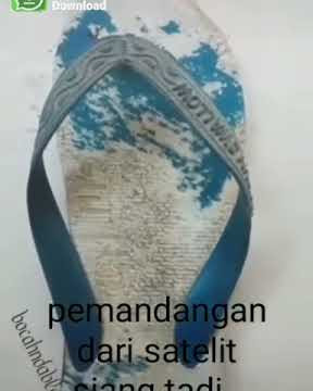 Pemandangan dari luar angkasa? ||Status wa lucu