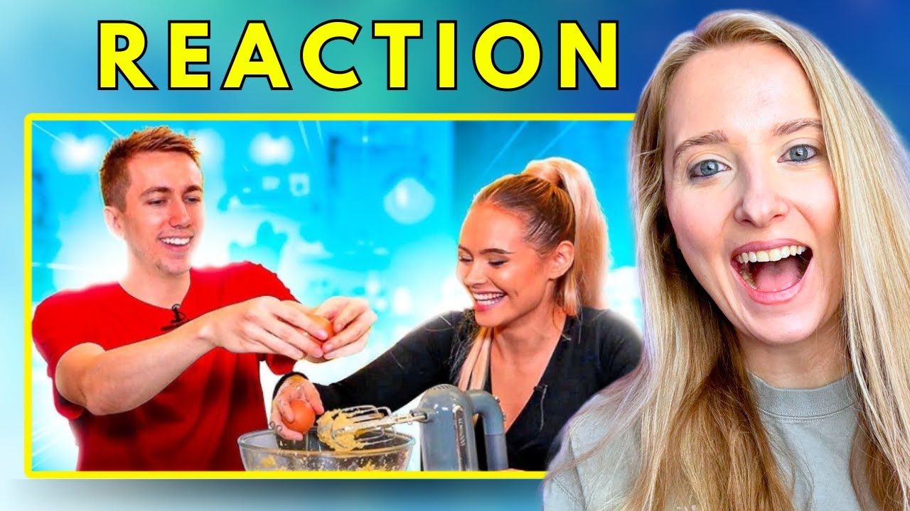 Reaction to  BACK TO BACK COOKING CHALLENGE VS MY GIRLFRIEND (MINIMINTER, TALIA MAR)