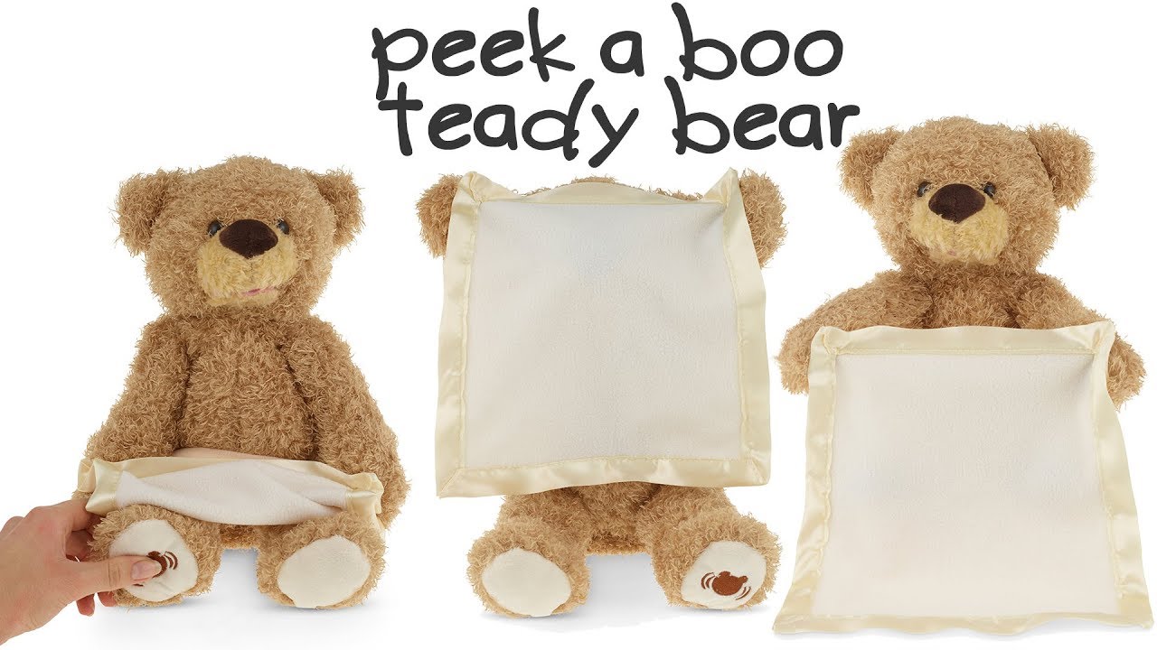 peek a boo teddy bear