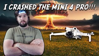 MY DJI MINI 4 PRO FELL OUT OF THE SKY!!! | Beware of this major potential fault in the drone...