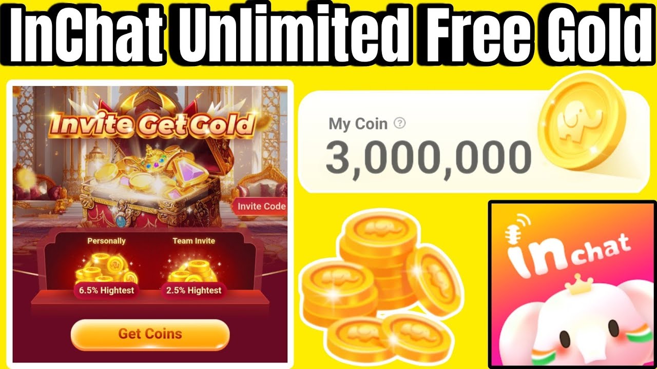 Inchat Unlimited Gold 🪙 | Inchat Unlimited Coins Hack Trick | Weplay Inchat Free Unlimited Coins