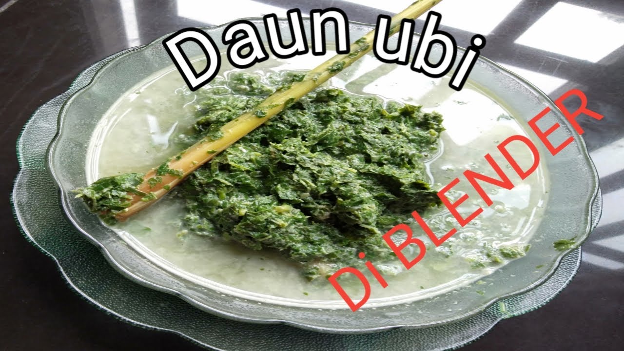 Resep dan cara masak santan daun ubi blender.. praktis Resep dan cara masak santan daun ubi blender.. praktis