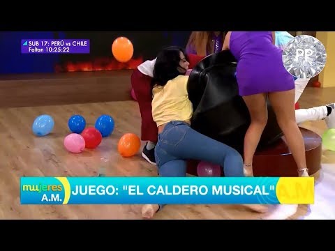 Karen y Magdyel en El Caldero Musical