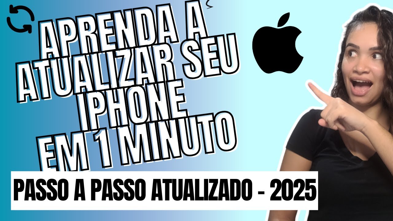 Como Atualizar o iPhone para a Última Versão do iOS - YouTube
