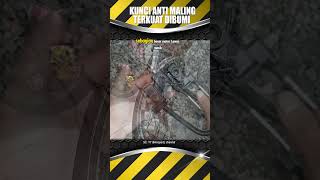 kunci roda anti maling honda grand supra lebih kuat dari kunci cakram #shorts #trending