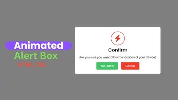 Create Popup Modal Box using HTML & CSS | Alert Box in CSS ❤️ @mrcodebox33