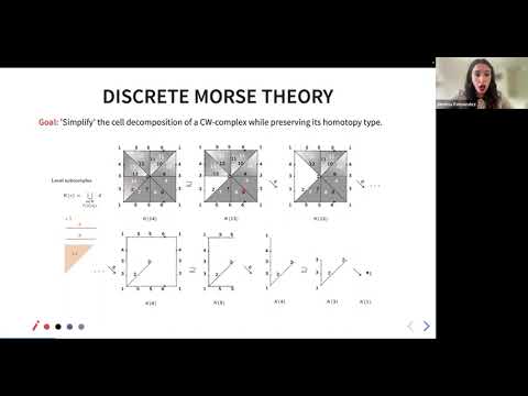 Ximena Fernández 7/20/22: Morse theory for group presentations and the persistent fundamental group