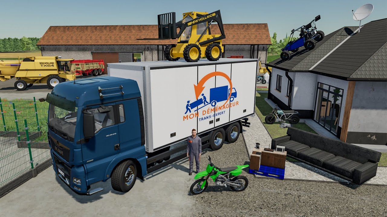 Père de famille déménage à la campagne pour la première fois de sa vie | FS 22 roleplay